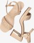 Mexx Heeled Sandalen Lewy Dames Nude - Thumbnail 5