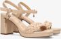 Mexx Heeled Sandalen Lewy Dames Nude - Thumbnail 7