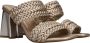 Mexx Heeled Sandalen Lilah Dames Goud - Thumbnail 7
