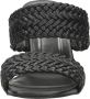 Mexx Zwarte Leren Muiltjes Lilah Black Dames - Thumbnail 14