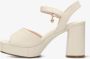 Mexx Heeled Sandalen Lou Dames Cream - Thumbnail 10