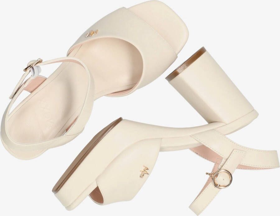 Mexx Heeled Sandalen Lou Dames Cream