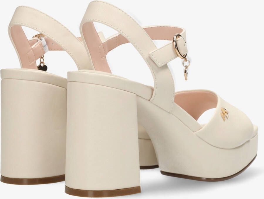 Mexx Heeled Sandalen Lou Dames Cream