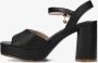 Mexx Heeled Sandalen Lou Dames Zwart - Thumbnail 8