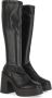 Mexx High Heel Boot Kora Zwart Dames Boots Ritssluiting Laarzen dames - Thumbnail 5