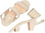 Mexx Dames Sandaal Josephine Sand BEIGE - Thumbnail 5