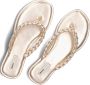 Mexx Joya Teenslippers Zomer slippers Dames Goud - Thumbnail 5