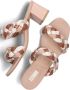 Mexx Beige Gevlochten Muiltjes Juliette Multicolor Dames - Thumbnail 6