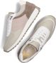 Mexx Bruin Tinten June Lage sneakers Dames Beige - Thumbnail 5