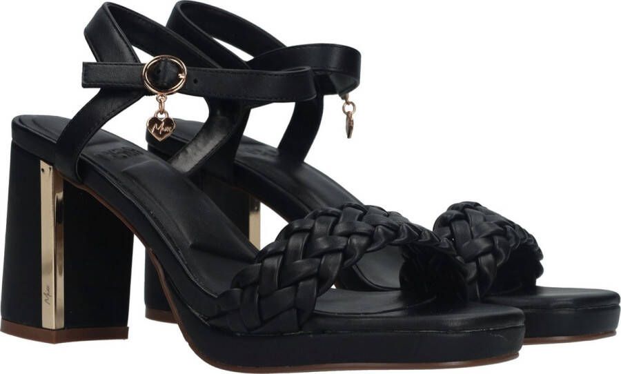 Mexx Lewy Sandalen Hak zwart