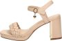 Mexx Heeled Sandalen Lewy Dames Nude - Thumbnail 4