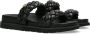 Mexx Sandal Jaeley Zwart Dames Slippers - Thumbnail 14