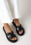 Mexx Sandalen Lotus Dames Zwart - Thumbnail 6