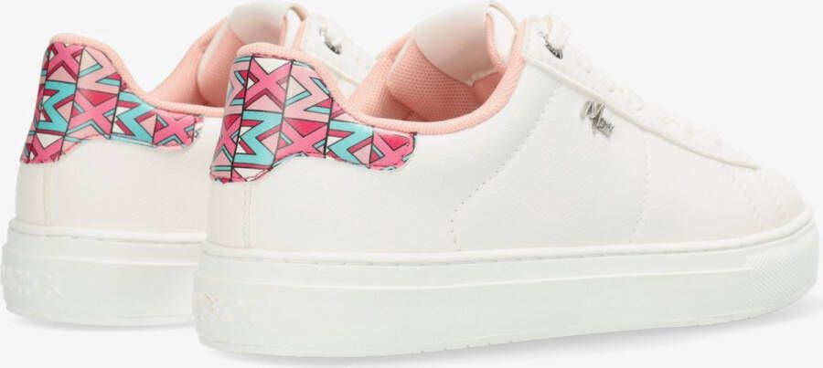 Mexx Sneaker Crista Dames Wit Roze