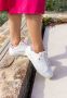 Mexx Sneaker Crista Dames Wit Roze - Thumbnail 4