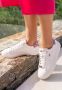 Mexx Sneaker Crista Dames Wit Roze - Thumbnail 5