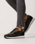 Mexx Sneaker Eke Zwart Bruin Dames Sneakers - Thumbnail 3