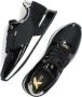 Mexx Fleur Lage sneakers Leren Sneaker Dames Zwart - Thumbnail 10