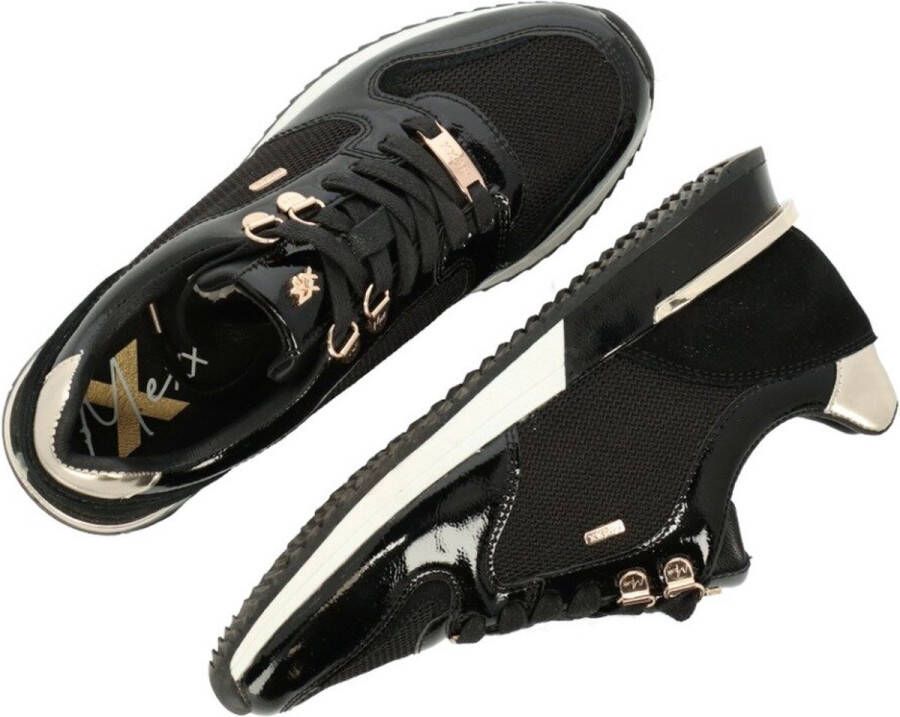 Mexx Sneaker Fleur Dames Zwart