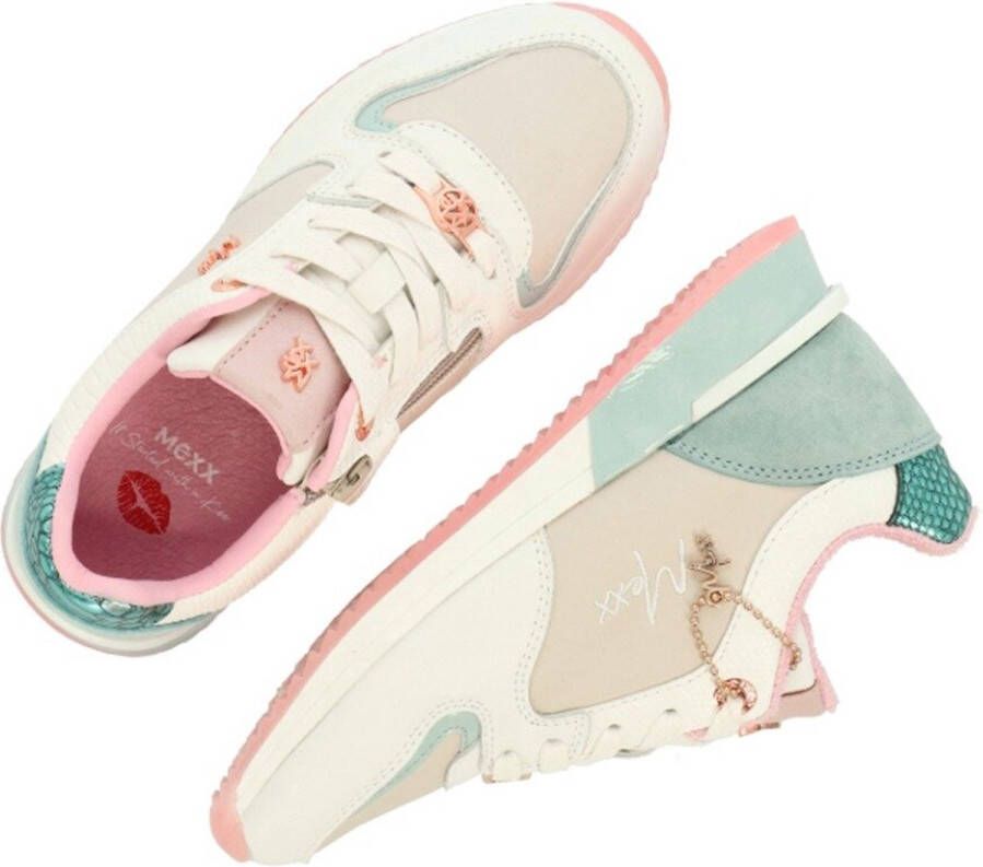 Mexx Sneaker Fleur Mini Meisjes Ocean