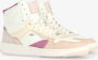 Mexx Ginny Hoge sneakers Leren Sneaker Dames Multi - Thumbnail 11