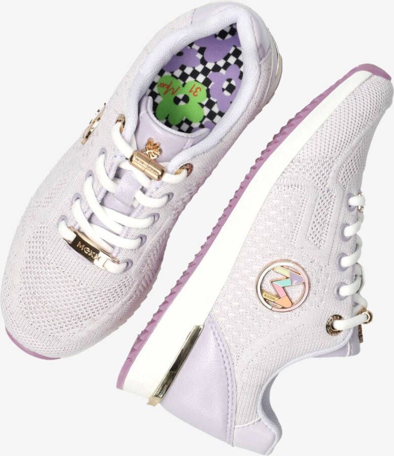 Mexx Sneaker Gitte Glitter Mini Meisjes Lila - Foto 7