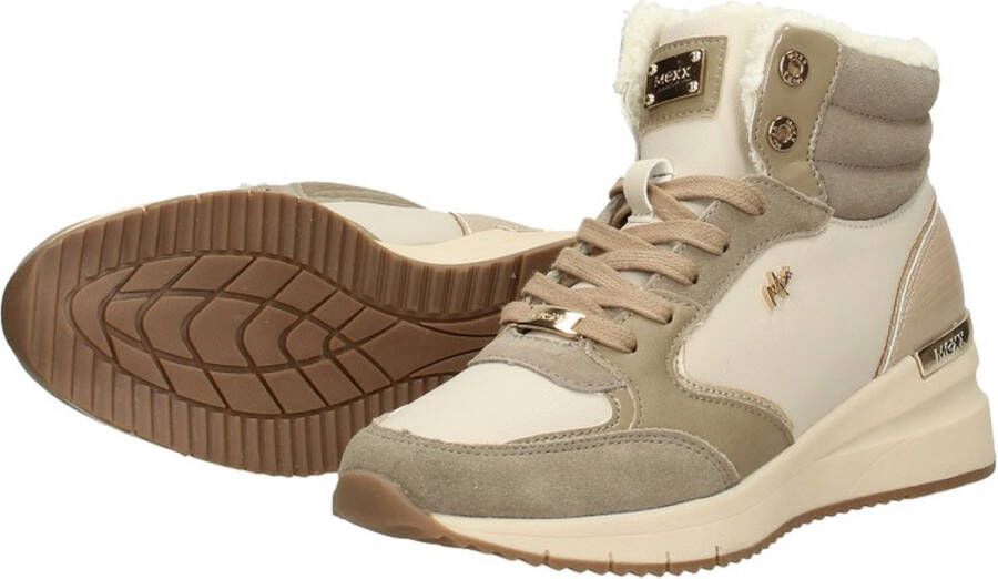 Mexx Sneaker Haley Beige Dames Sneakers - Foto 13