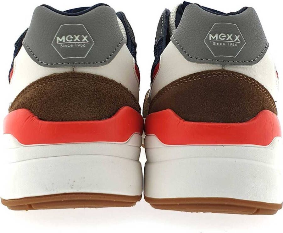 Mexx Sneaker Huxley Cognac Navy Mannen Sneakers - Foto 11