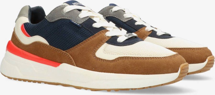 Mexx Sneaker Huxley Cognac Navy Mannen Sneakers - Foto 9