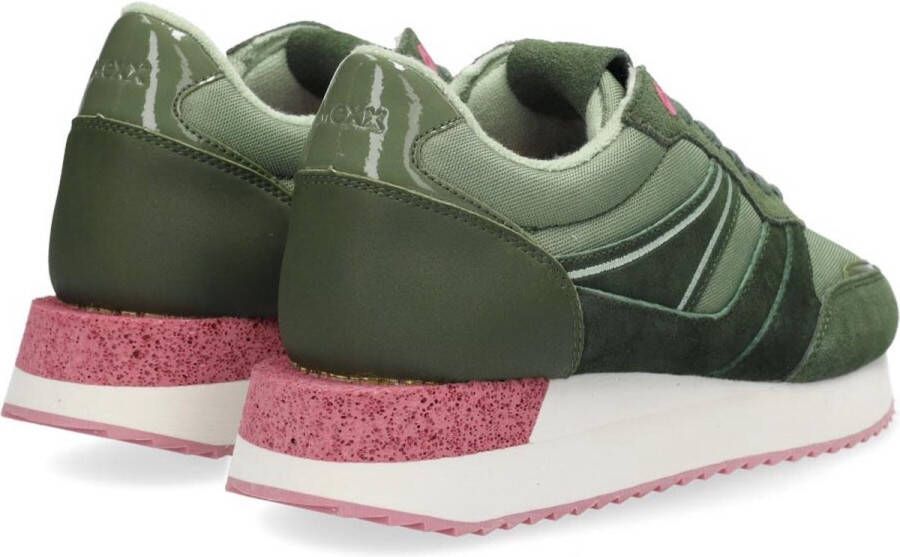 Mexx Sneaker Jazzy Dames Groen + Gratis Sokken - Foto 9