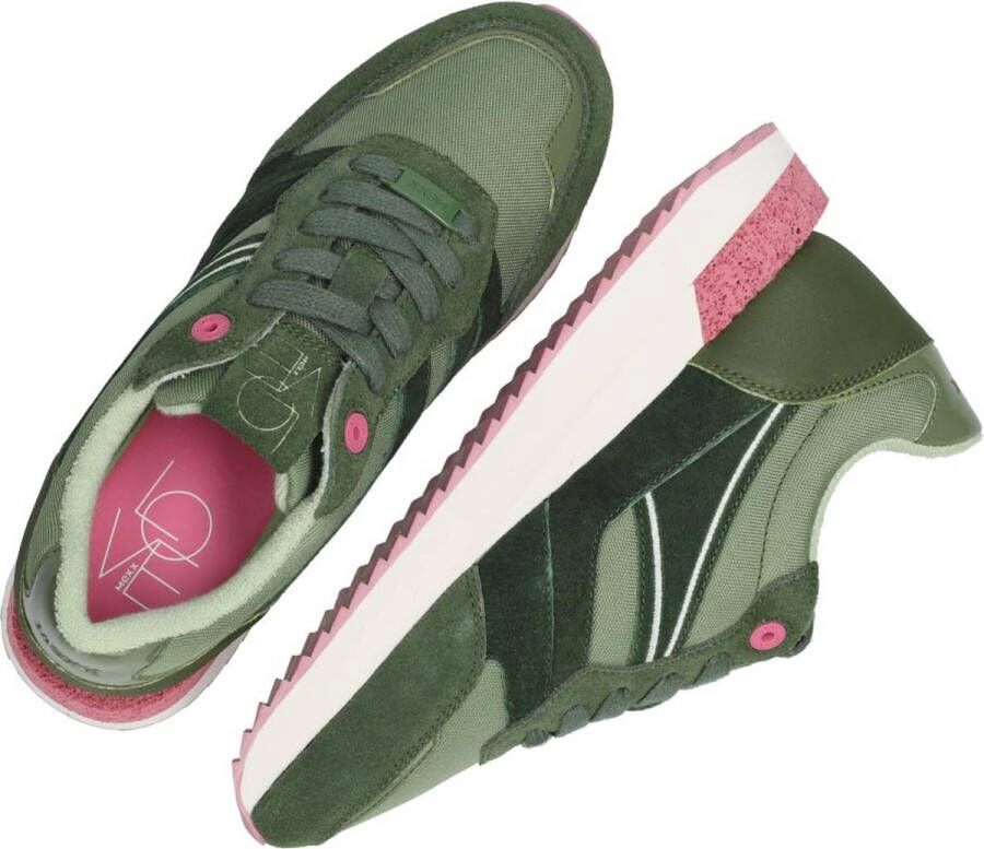 Mexx Sneaker Jazzy Dames Groen + Gratis Sokken - Foto 10