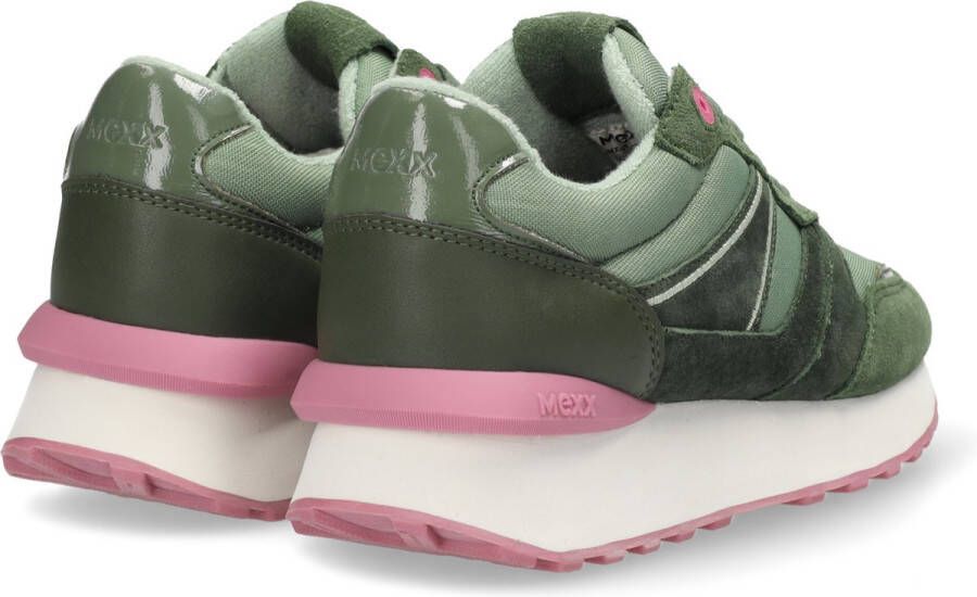 Mexx Sneaker Jazzy Dames Groen + Gratis Sokken - Foto 5