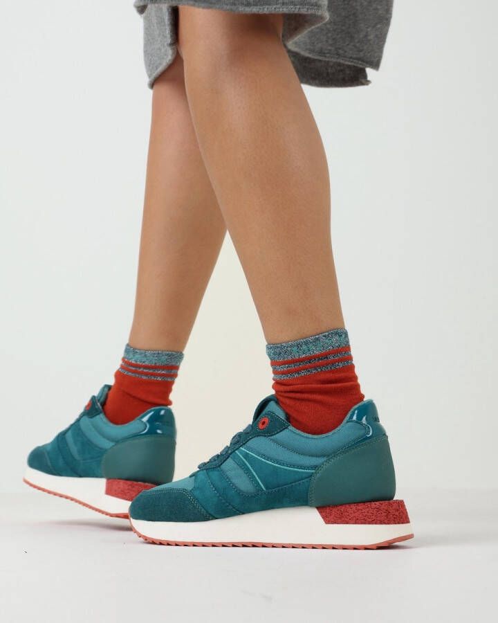 Mexx Sneaker Jazzy Dames Ocean + Gratis Sokken - Foto 8