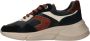 Mexx Sneaker Jilou Black Tan Dames Sneakers - Thumbnail 6