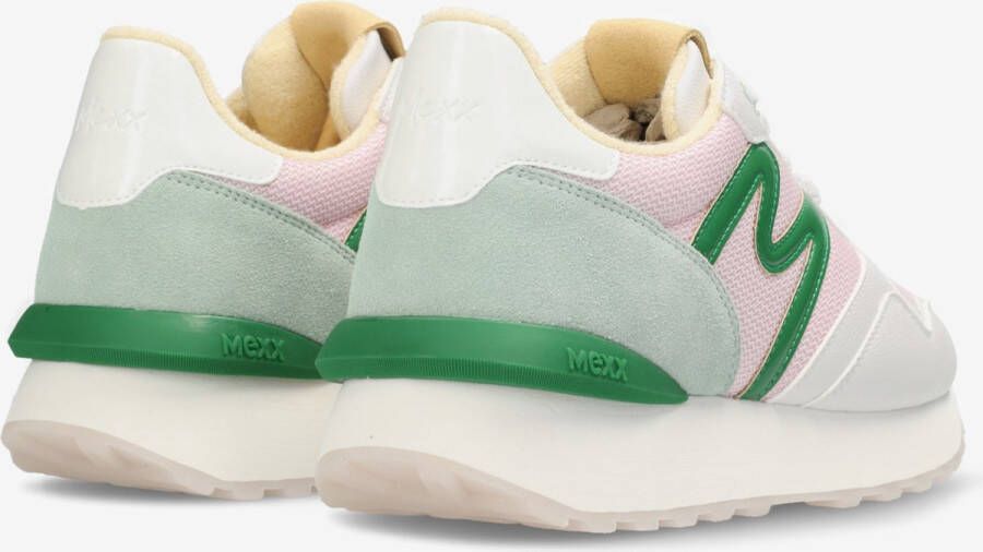 Mexx Sneaker Juju Dames White P.Green