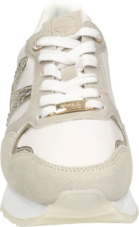 Mexx Sneaker Juju Spark Dames Offwhite Zand