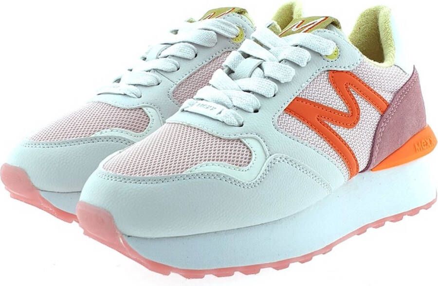 Mexx Sneaker Juju Wit roze