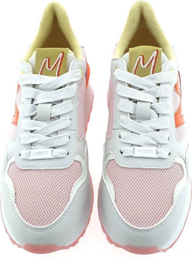 Mexx Sneaker Juju Wit roze