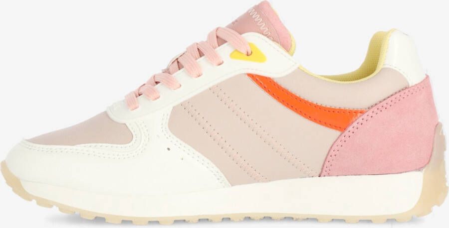 Mexx Sneaker June Dames Wit Roze - Foto 6