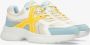 Mexx Sneaker Loyce Dames Blauw - Thumbnail 4