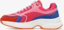 Mexx Roze Lage Sneakers Loyce Multicolor Dames - Thumbnail 8