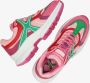 Mexx Lage sneakers Loyce Paars Leer Multicolor Dames - Thumbnail 10