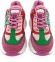 Mexx Lage sneakers Loyce Paars Leer Multicolor Dames - Thumbnail 13