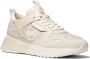 Michael Kors Theo sneaker van canvas met logoprint - Thumbnail 4