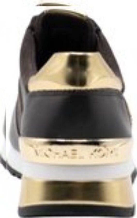 Michael Kors Allie Wrap Trainer leren sneakers bruin - Foto 6