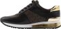 Michael Kors Allie Wrap Trainer leren sneakers bruin - Thumbnail 8