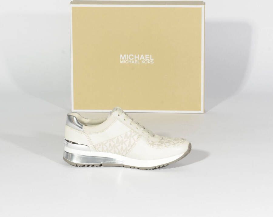 Michael Kors Allie Wrap Trainer Dames Sneakers Vanilla