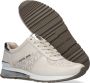 Michael Kors Allie sneaker van leer met metallic details - Thumbnail 8