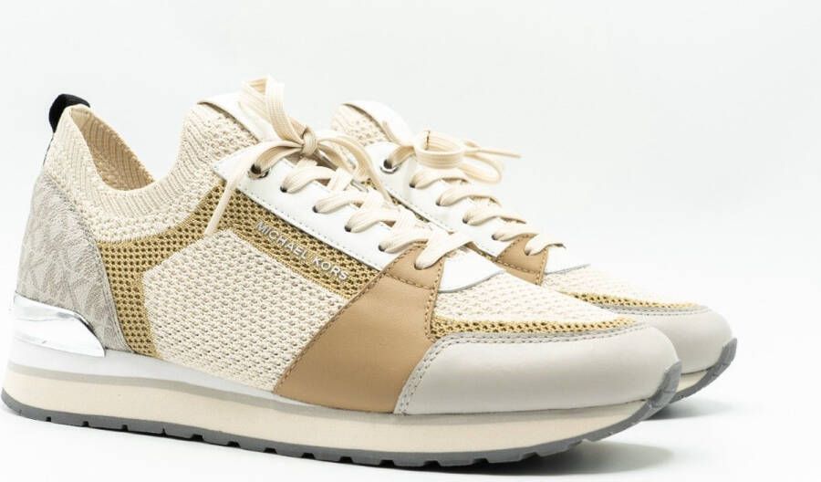 Michael Kors Billie Knit Dames Sneakers Camel