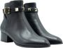 Michael Kors Britton enkellaarsje van leer met studs - Thumbnail 6